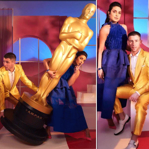 Oscar चुराकर भागते दिखे Priyanka Chopra और Nick Jonas, फैंस को याद आया ‘शोले’ का डायलॉग