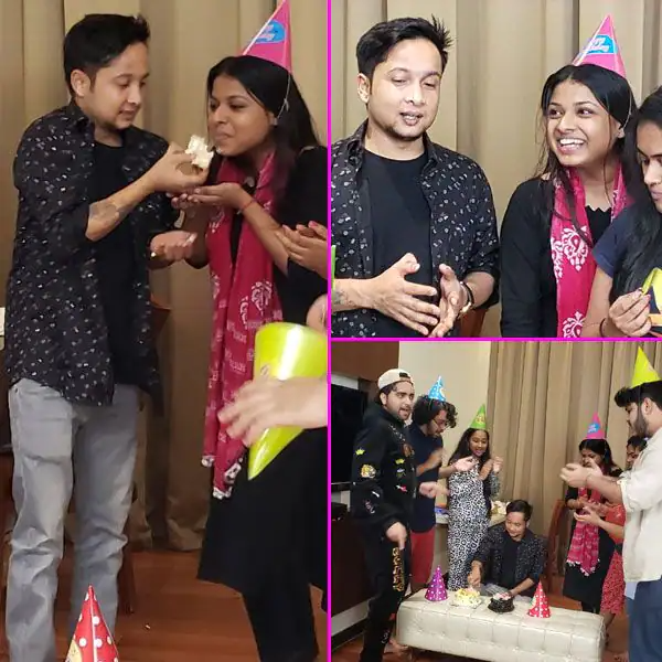 Indian Idol 12: Pawandeep Rajan ने अपने हाथों से Arunita Kanjilal को खिलाया बर्थडे का केक